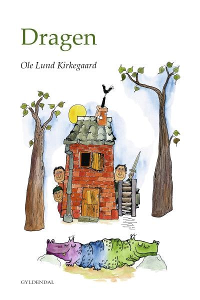 Dragen – omslag til lydbogen af Ole Lund Kirkegaard