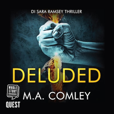 Deluded – omslag til lydbogen af M.A. Comley