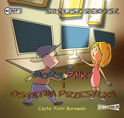Mors, Pinky i ostatnia przesyłka – okładka audiobooka, autor Dariusz Rekosz