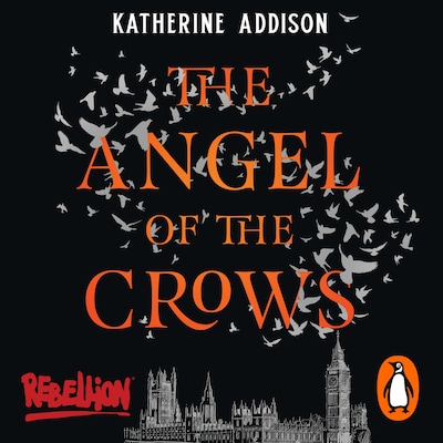 The Angel of the Crows – omslag til lydbogen af Katherine Addison