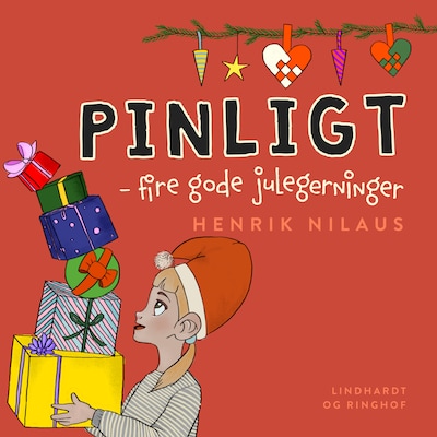 Pinligt – fire gode julegerninger – omslag til lydbogen af Henrik Nilaus