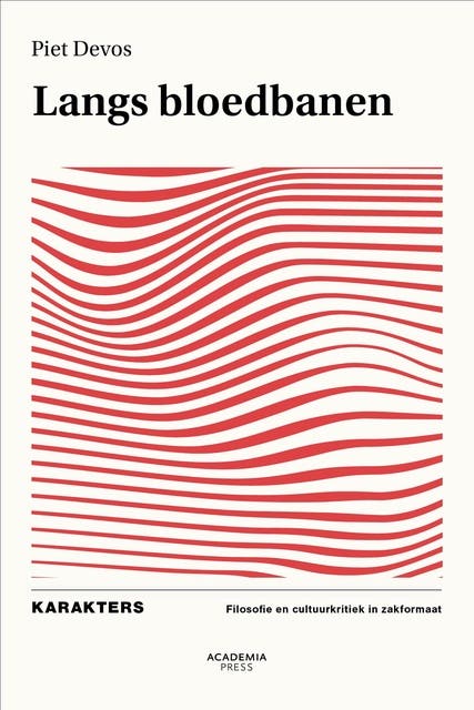 Langs bloedbanen – omslag van het luisterboek van Piet Devos