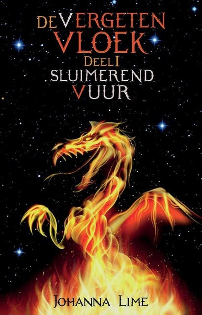 Sluimerend vuur – omslag van het luisterboek van Johanna Lime