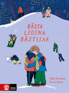Bästa ledsna bästisar – omslag till ljudboken av Ellen Karlsson,Karin Cyrén