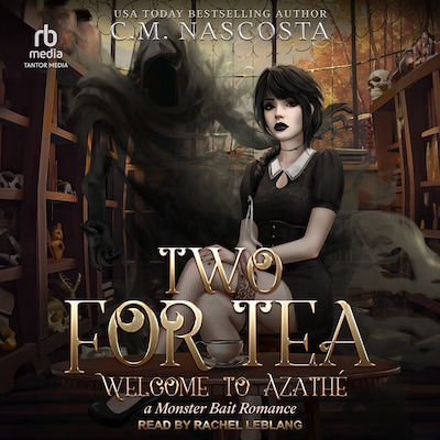 Two For Tea – omslag til lydbogen af C.M. Nascosta