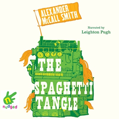 The Spaghetti Tangle – omslag til lydbogen af Alexander McCall Smith