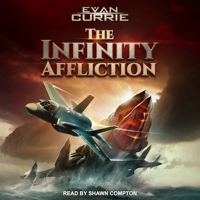 The Infinity Affliction – omslag til lydbogen af Evan Currie