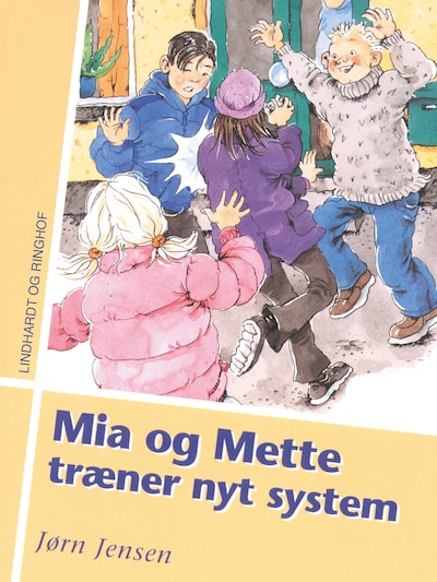 Mia og Mette træner nyt system – omslag til lydbogen af Jørn Jensen