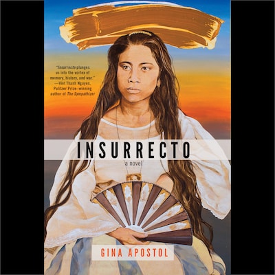 Insurrecto – omslag til lydbogen af Gina Apostol