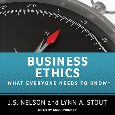 Business Ethics – omslag til lydbogen af J.S. Nelson, Lynn A. Stout