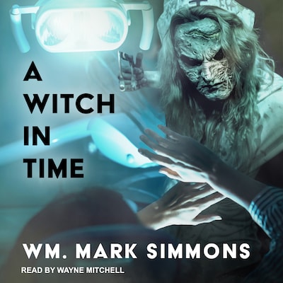A Witch In Time – omslag til lydbogen af William Mark Simmons