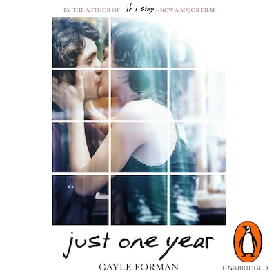 Just One Year – omslag til lydbogen af Gayle Forman