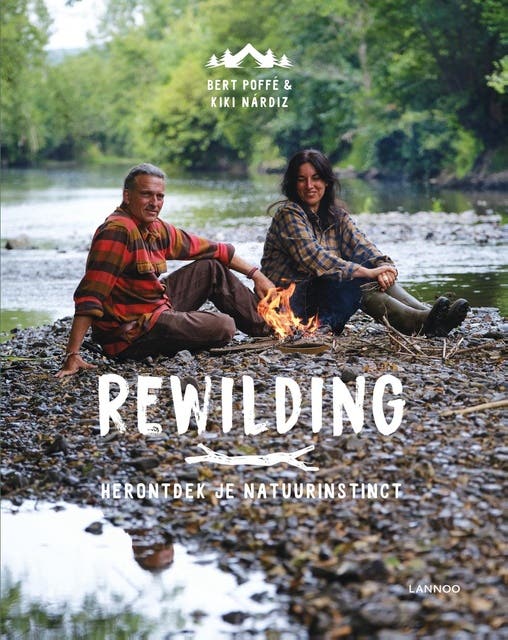 Rewilding – omslag van het luisterboek van Bert Poffé,Kiki Nárdiz
