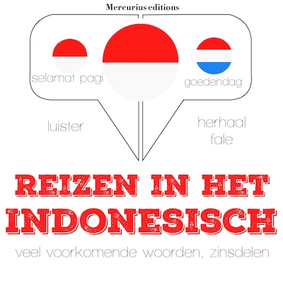 Reizen in het Indonesisch – omslag van het luisterboek van JM Gardner