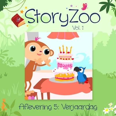 Verjaardag – omslag van het luisterboek van StoryZoo
