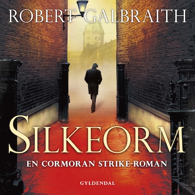 Silkeorm – omslag til lydbogen af Robert Galbraith
