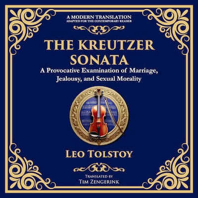 The Kreutzer Sonata – omslag til lydbogen af Leo Tolstoy, Tim Zengerink
