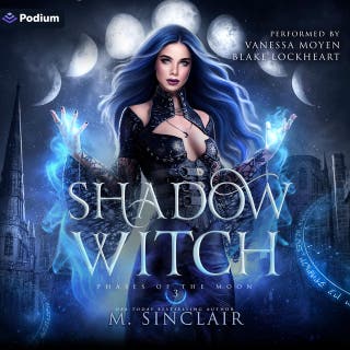 Shadow Witch: Phases of the Moon, Book 3 – omslag till ljudboken av M. Sinclair