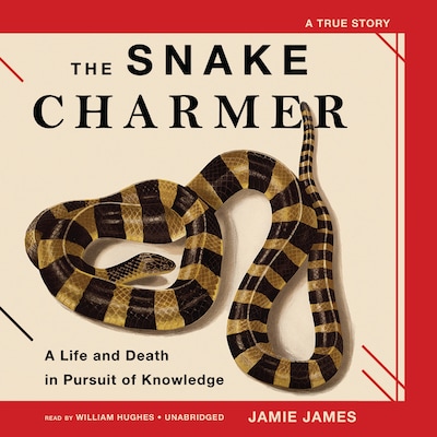 The Snake Charmer – omslag til lydbogen af Jamie James