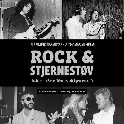 Rock & stjernestøv - Historier fra Sweet Silence-studiet gennem 45 år – omslag til lydbogen af Thomas Vilhelm, Flemming Rasmussen