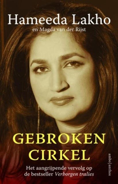 Gebroken cirkel – omslag van het luisterboek van Hameeda Lakho,Magda van der Rijst