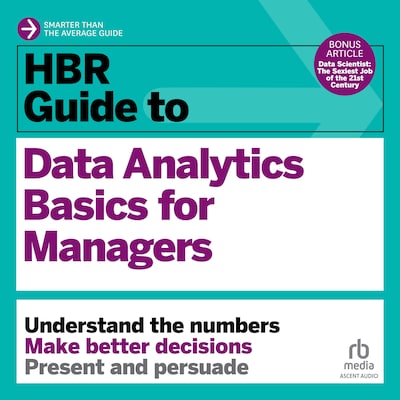 HBR Guide to Data Analytics Basics for Managers – omslag til lydbogen af HARVARD BUSINESS REVIEW