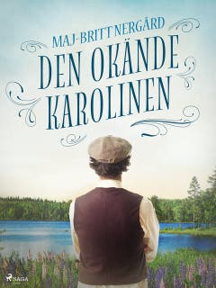 Den okände karolinen – omslag till ljudboken av Maj-Britt Nergård