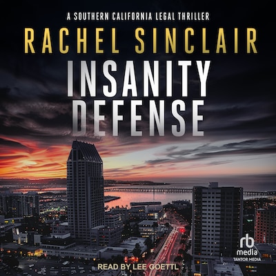 Insanity Defense – omslag til lydbogen af Rachel Sinclair