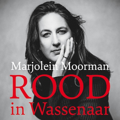 Rood in Wassenaar – omslag van het luisterboek van Marjolein Moorman