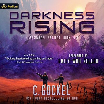 Darkness Rising – omslag til lydbogen af C. Gockel
