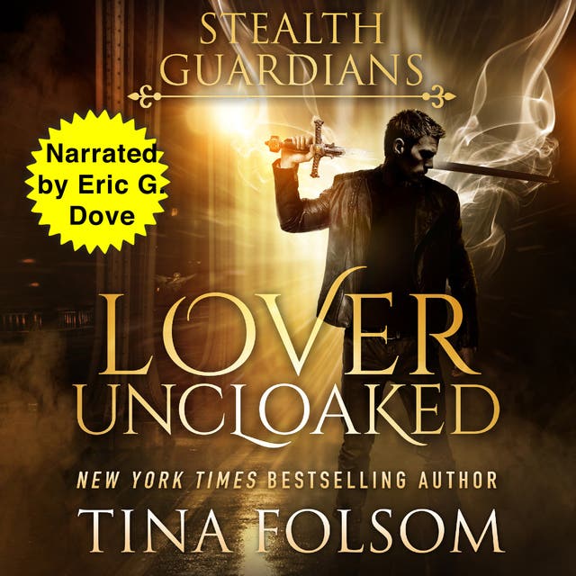 Lover Uncloaked – omslag til lydbogen af Tina Folsom