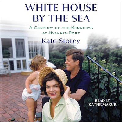 White House by the Sea – omslag til lydbogen af Kate Storey