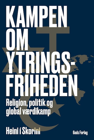 Kampen om ytringsfriheden – omslag til lydbogen af Heini í Skorini