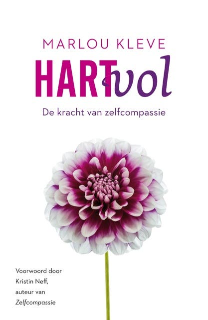 Hartvol: de kracht van zelfcompassie – omslag van het luisterboek van Marlou Kleve