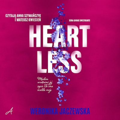 Heartless – okładka audiobooka, autor Jaczewska Weronika