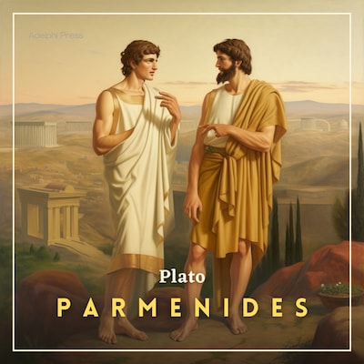 Parmenides – omslag til lydbogen af Plato
