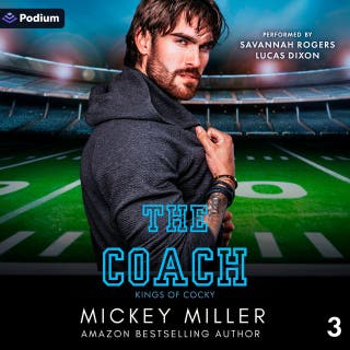 The Coach: Kings of Cocky, Book 3 – omslag till ljudboken av Mickey Miller