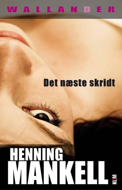 Det næste skridt – omslag til lydbogen af Henning Mankell