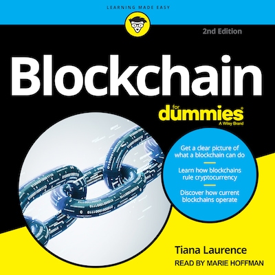 Blockchain For Dummies – omslag til lydbogen af Tiana Laurence
