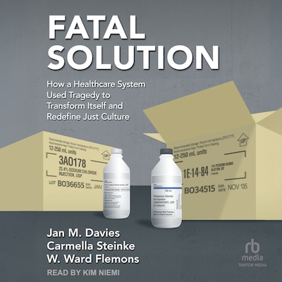 Fatal Solution – omslag til lydbogen af Jan M. Davies, Carmella Steinke, W. Ward Flemons