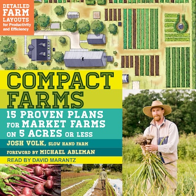 Compact Farms – omslag til lydbogen af Josh Volk