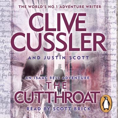 The Cutthroat – omslag til lydbogen af Clive Cussler, Justin Scott