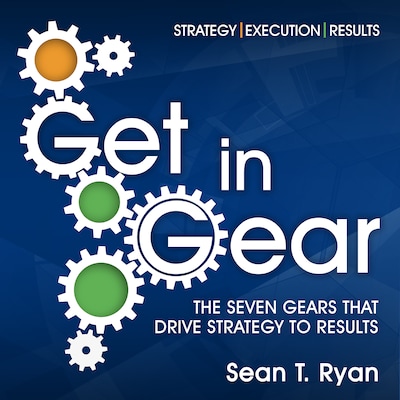 Get in Gear – omslag til lydbogen af Sean T. Ryan