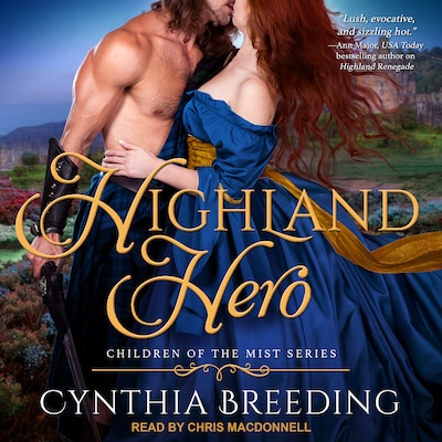 Highland Hero – omslag til lydbogen af Cynthia Breeding