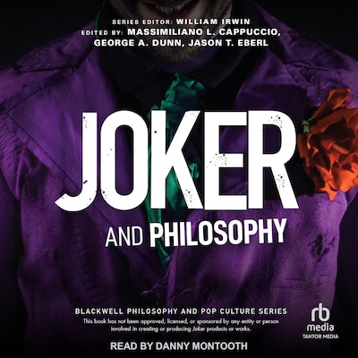 Joker and Philosophy – omslag til lydbogen af Unknown Author