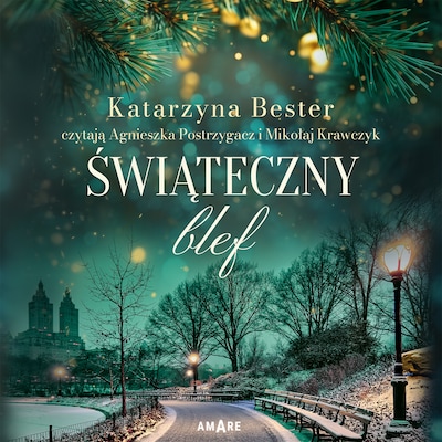 Świąteczny blef – okładka audiobooka, autor Katarzyna Bester