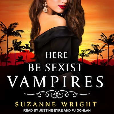 Here Be Sexist Vampires – omslag til lydbogen af Suzanne Wright