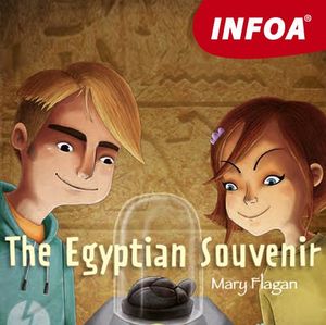 Egyptian Souvenir – okładka audiobooka, autor Mary Flagan