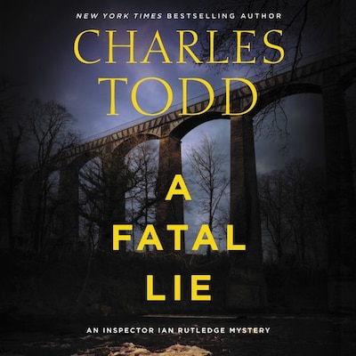 A Fatal Lie – omslag til lydbogen af Charles Todd