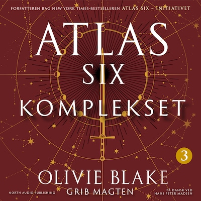 Atlas Six - Komplekset – omslag til lydbogen af Olivie Blake